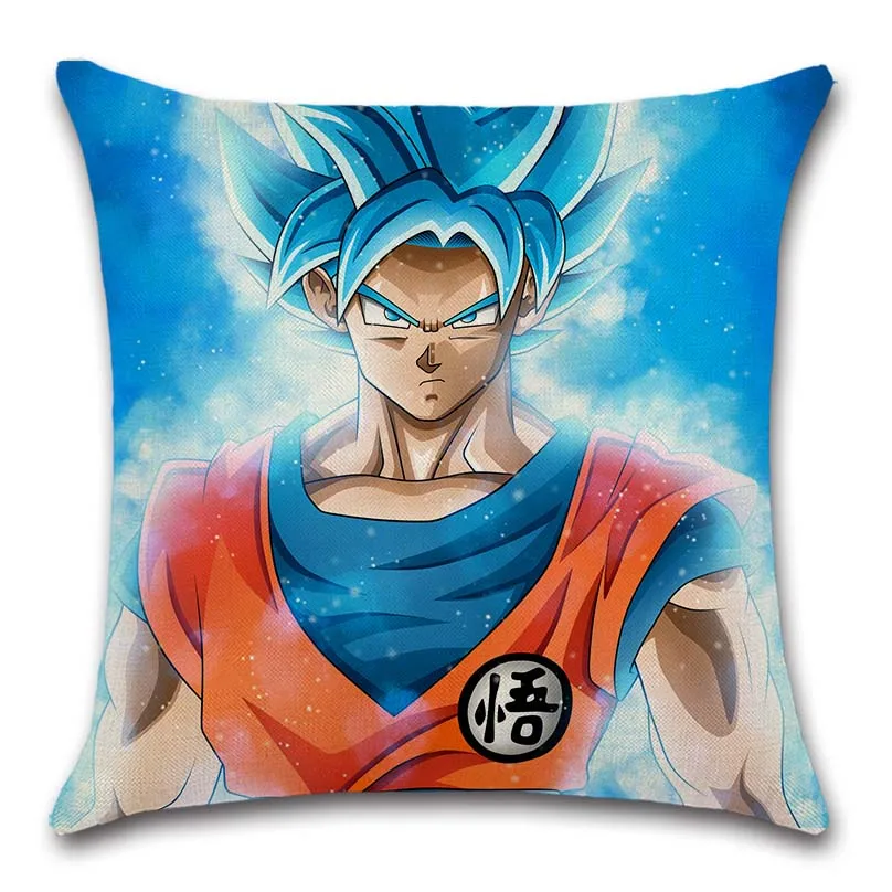 4 Мультфильм Dragon ball Сон Гоку Чехлы вечерние декоративный стул магазин сиденья домашнее украшение для дивана дети друг подарок настоящее наволочка - Цвет: 4