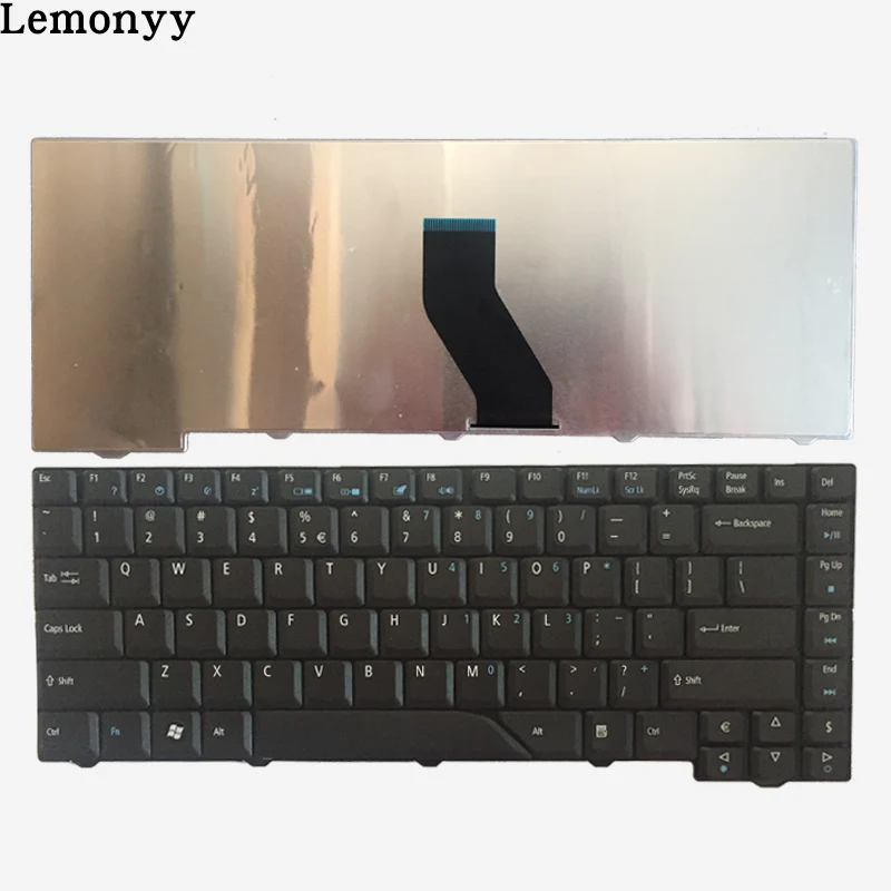 Новая клавиатура США для acer Aspire 5715 5715Z 5720G 5720Z 5720ZG 5910G 5920Z 5920G 5920ZG 5930G 5950G 5730 5730Z US клавиатура для ноутбука - Цвет: Черный