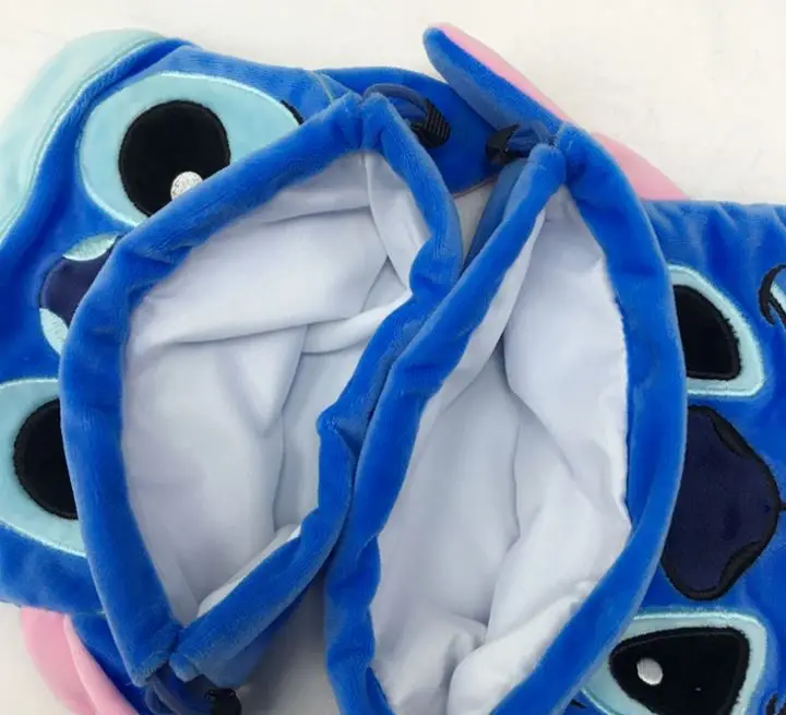 1 шт. Очаровательная сумка для монет lilo& stitch, плюшевая сумка на шнурке, мультяшный Кошелек для монет, дорожная сумка, маленькие мини сумки, плюшевые игрушки