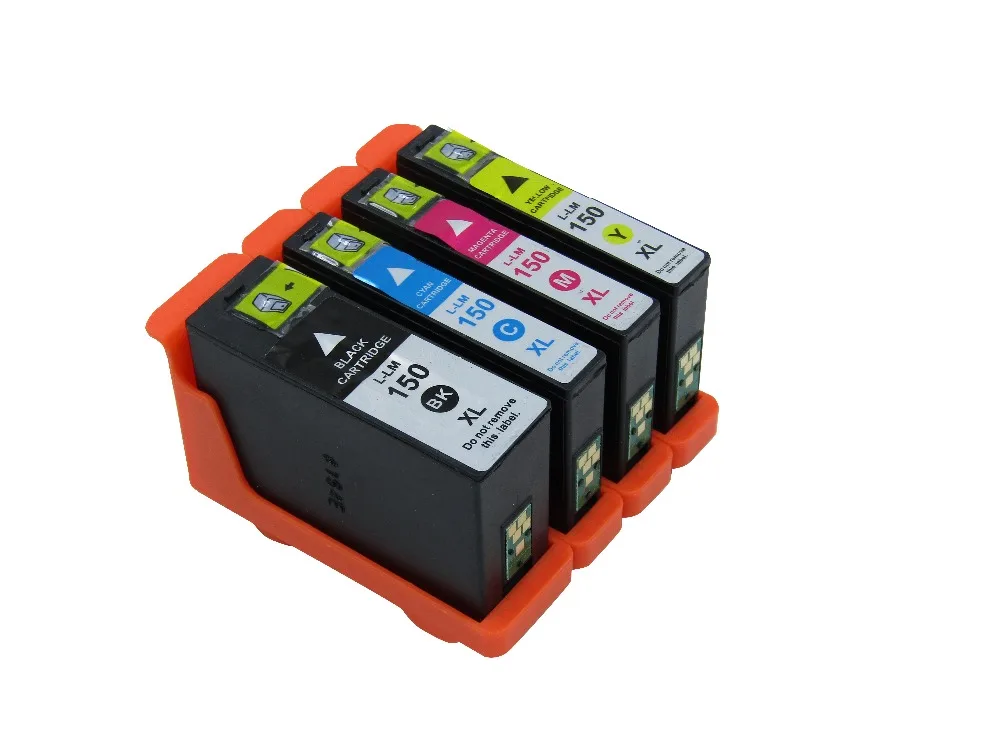 4 шт. картриджи для принтера lexmark 150xl S315/S415/S515/Pro715|ink cartridge|ink cartridges lexmarkcartridge for printer |