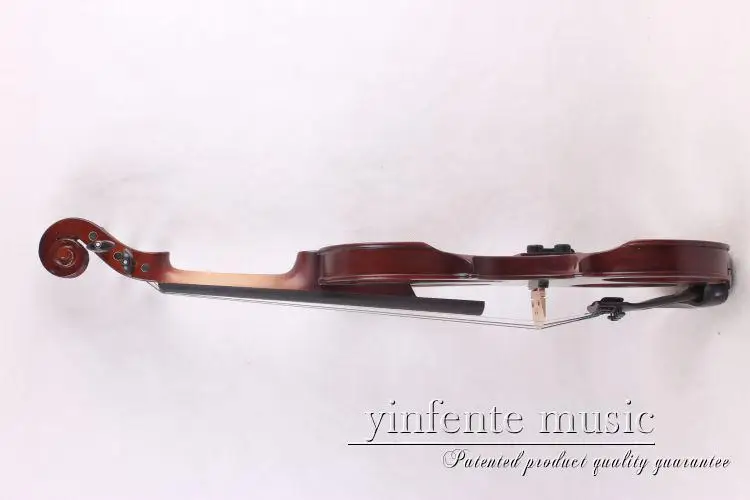 Новый 5 струн 16 ''электрическая Виола бесшумный твердый деревянный корпус