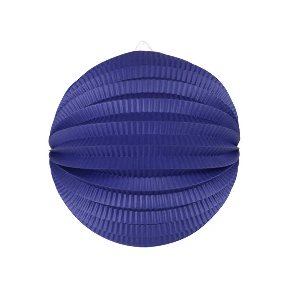 Navy Zilue 8 дюймов/20 см плиссе в гармошку бумажный фонарь s арбуз Фонарь Свадебная вечеринка День рождения душ домашний декор события - Цвет: Navy
