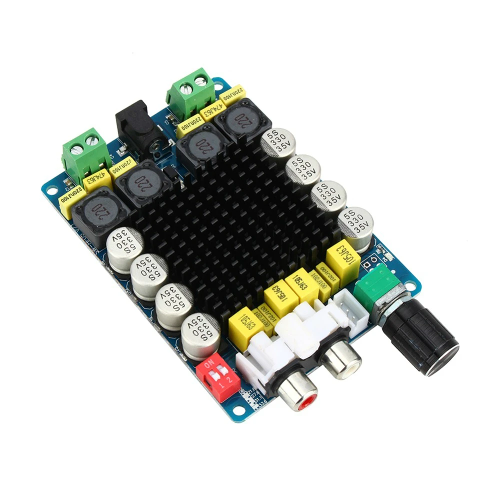 

TDA7498 Class D 2X100W 2 Channel 80W + 80W Audio Stereo Digital Amplifier Board