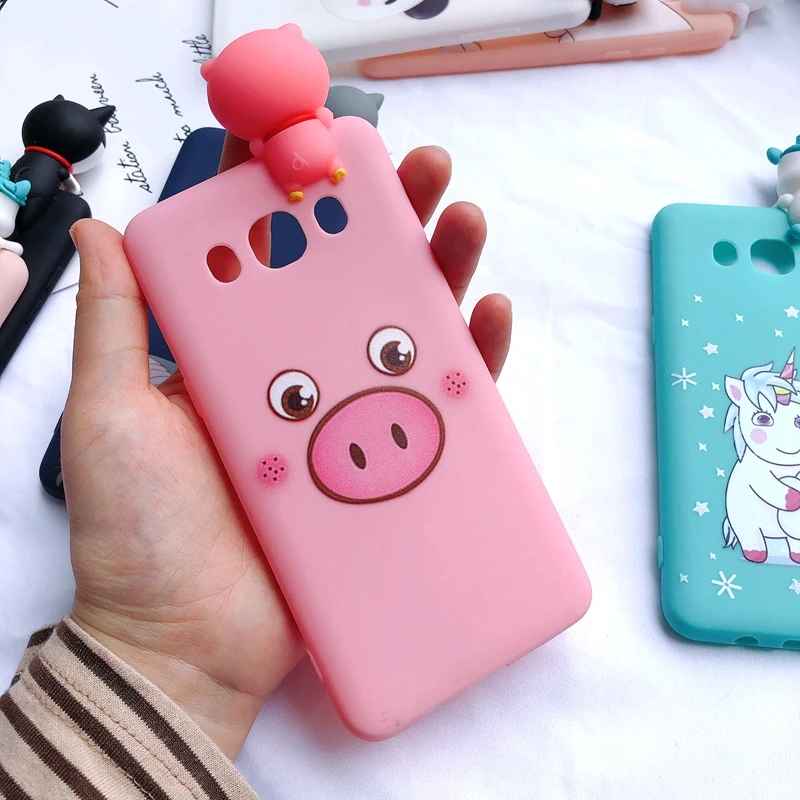 2 J3 J5 J7 3D чехол на samsung Galaxy J5 чехол Etui кавайный проект "Медвежонок" Единорог "силиконовый чехол для принципиально samsung J3 J5 J7 чехол - Цвет: 2