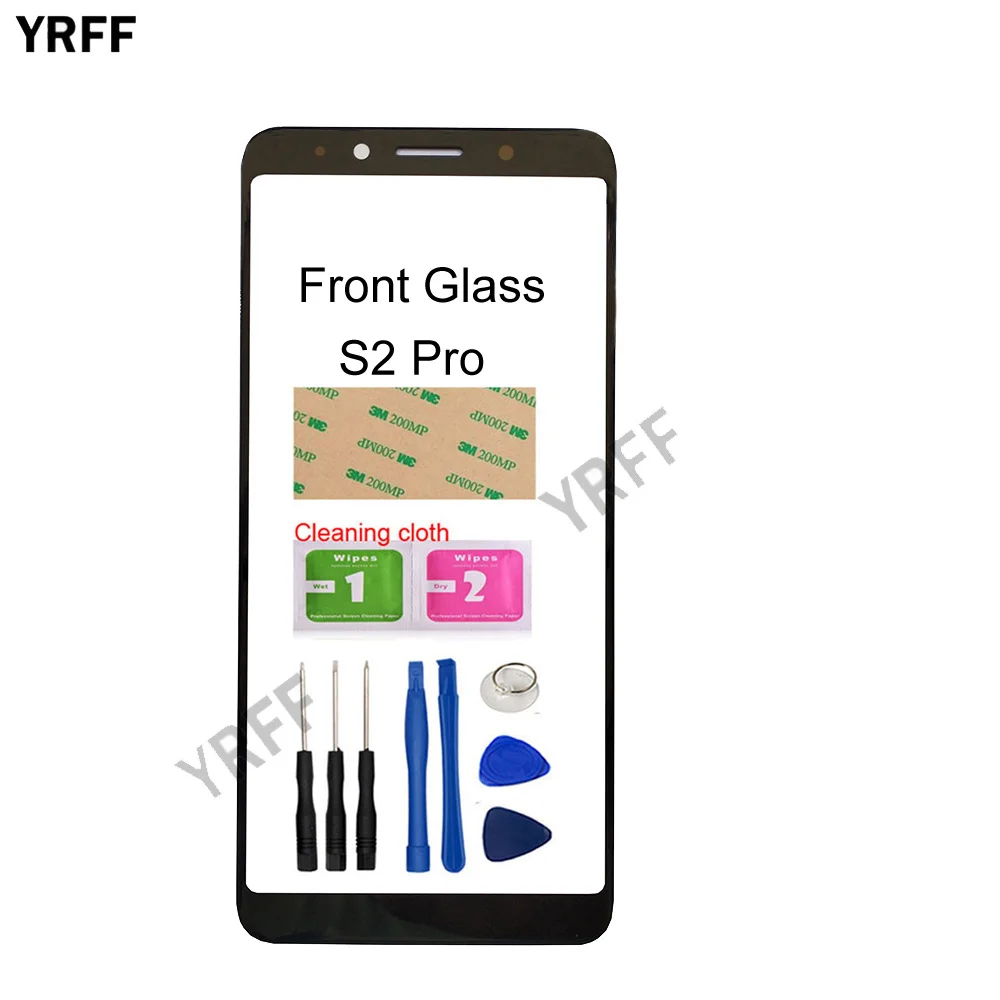 

5.99'' Mobile Front Panel Glass For UMIDIGI S2 Pro s2 Lite Front Glass (No Touch Screen Digitizer Panel ) Outer Glass Cover