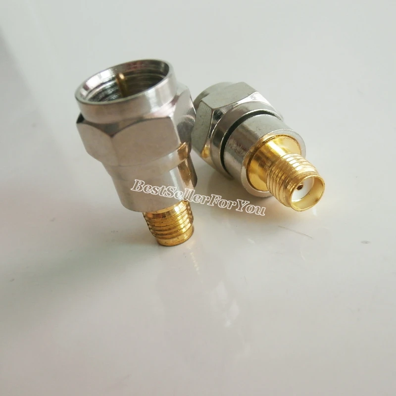 1 шт. адаптер F ТВ штекер к SMA гнездо РФ разъем авто радио антенна|plug adapter connector|plug
