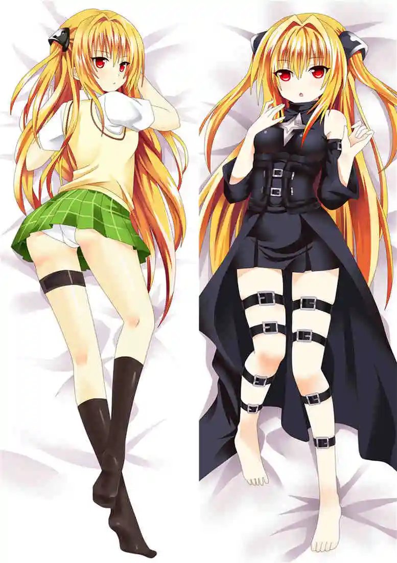 Наволочка для подушки golden Dark to love ru Dakimakura sexy girl run elsie jewelria & sairenji haruna наволочка To Love