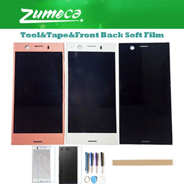 4.6 Inch For Sony Xperia XZ1 Compact Mini LCD Display+Touch Screen Digitizer Black White Pink Color With Kits | Мобильные телефоны