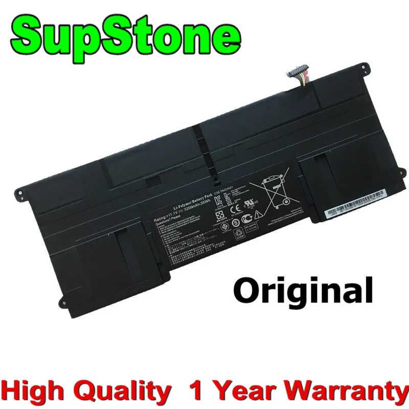 SupStone 35Wh оригинальные C32 TAICHI21 Аккумулятор для ноутбука Asus Ultrabook Taichi 21 3568A DH71 UH71 DH51