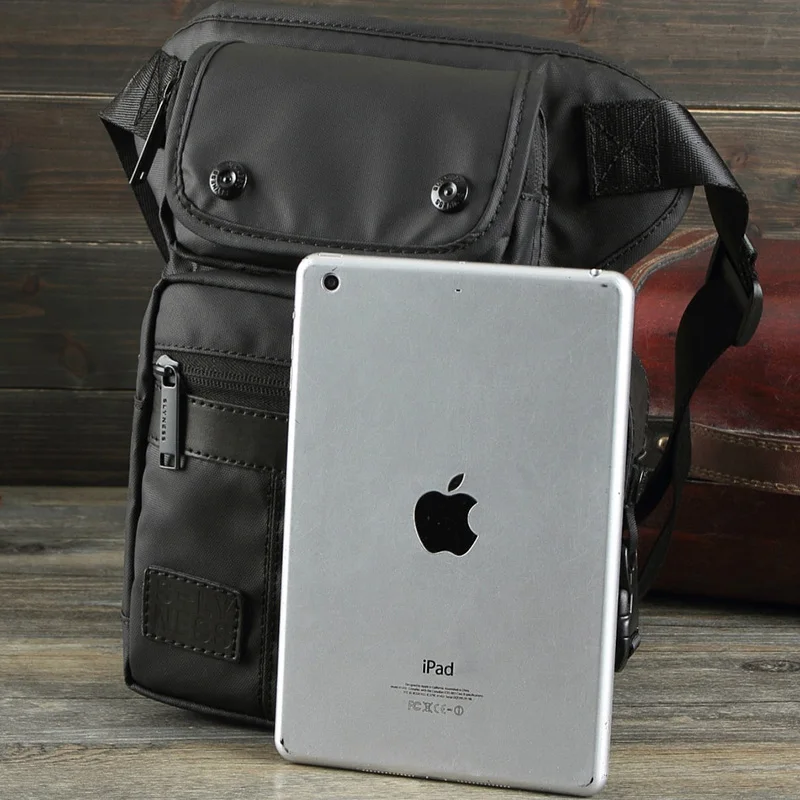 Мужская водонепроницаемая поясная сумка из нейлона/холста дорожный мессенджер