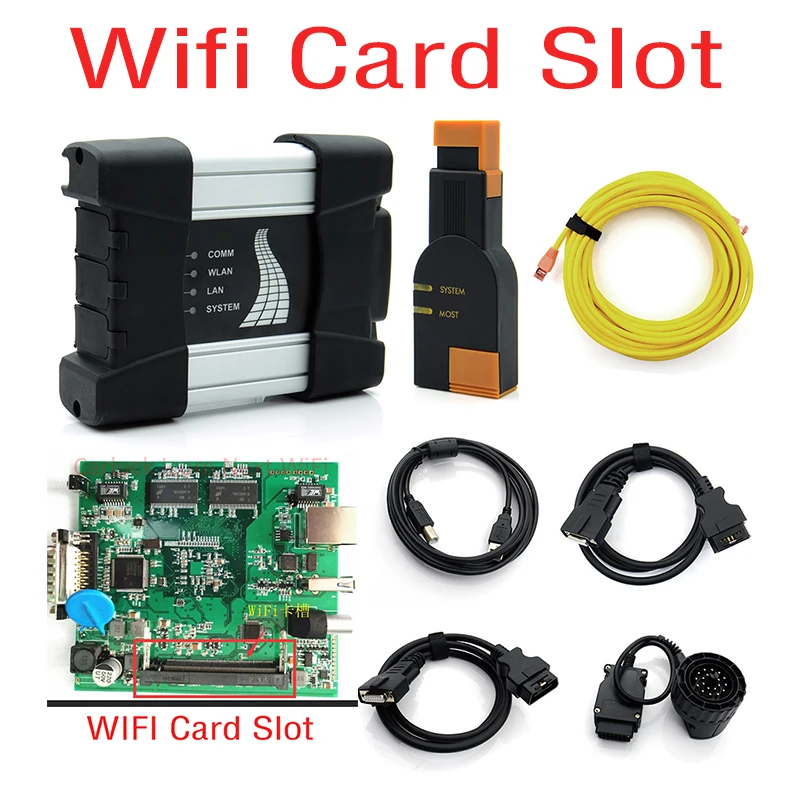 Полный чип ICOM Next Wifi для BMW OBD диагностический и программируемый сканер
