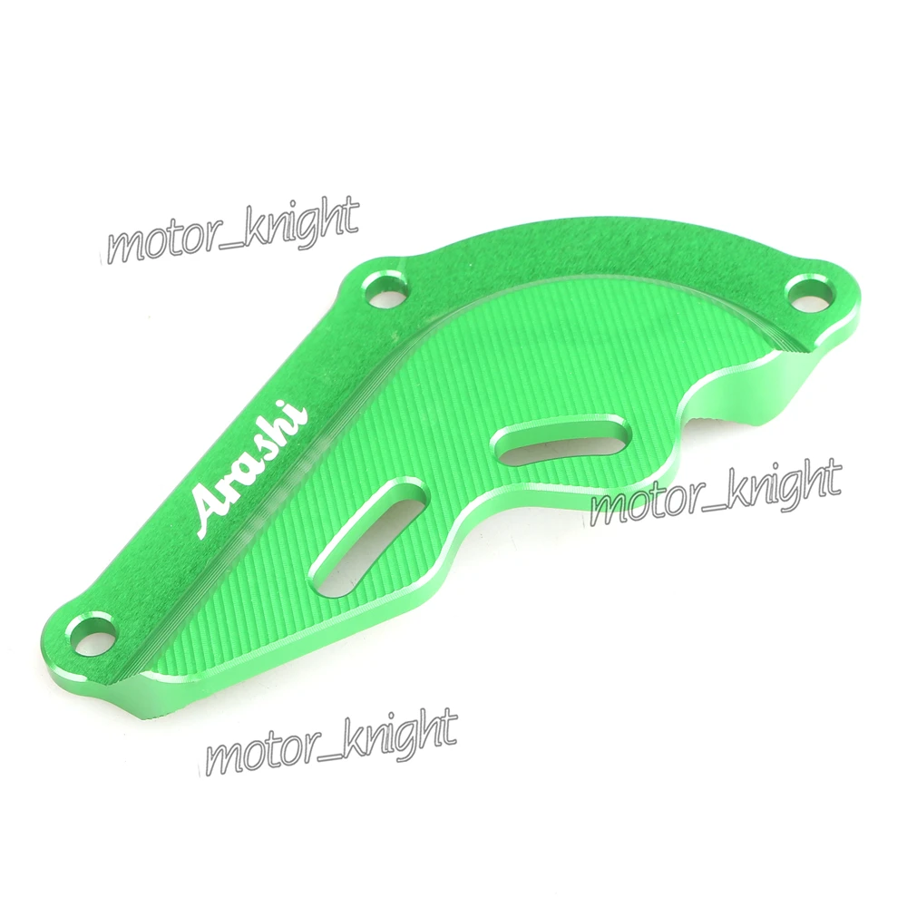 Для Kawasaki Z800 2013 CNC Алюминиевый правый двигатель импульсный корпус зажигания Защитная крышка - Цвет: Зеленый