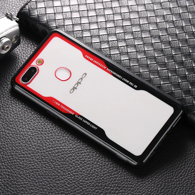 Акриловый силиконовый чехол для OPPO F7 прозрачные чехлы для телефона чехол для OPPO R15 Pro A83 A73 A5 F5 F1 F3 плюс F1S R11S R11 R9S плюс