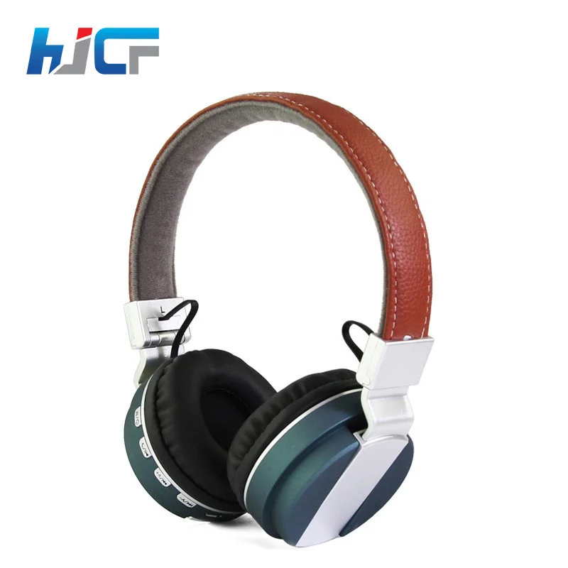 Модные HJCF складные наушники Беспроводной Bluetooth V4.0 с микрофоном мягкие Шум отмена