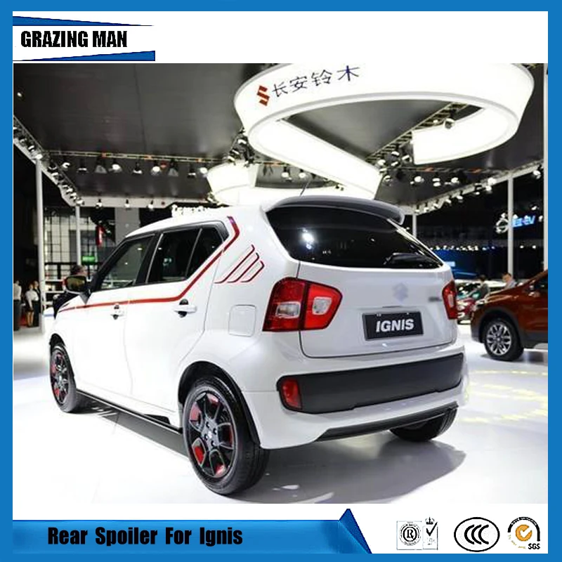 Праймер ABS для SUZUKI Ignis 16 17 18 2016 2017 2018 Окрашенный черный белый цвет задняя крыша