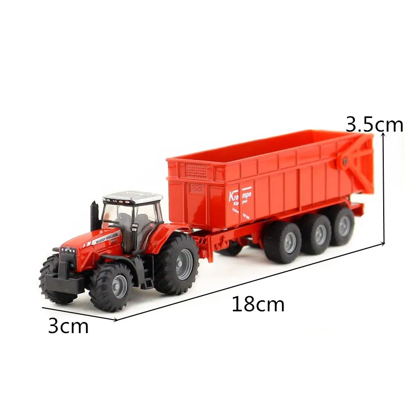 SIKU масштаб 1844/1:87/литая металлическая модель/фермерский трактор Massey