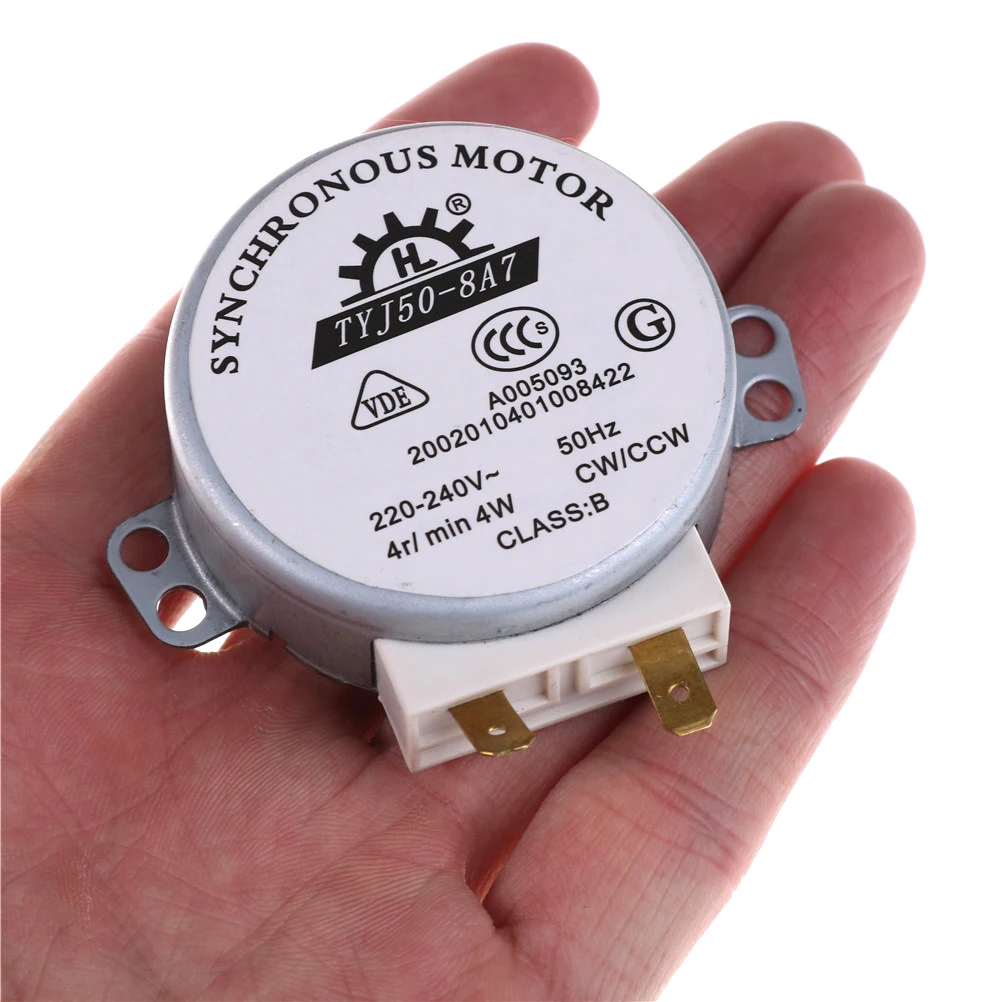 СВЧ поворотный стол синхронный мотор TYJ50 8A7 D Горячая продажа AC 220 V 240 50Hz