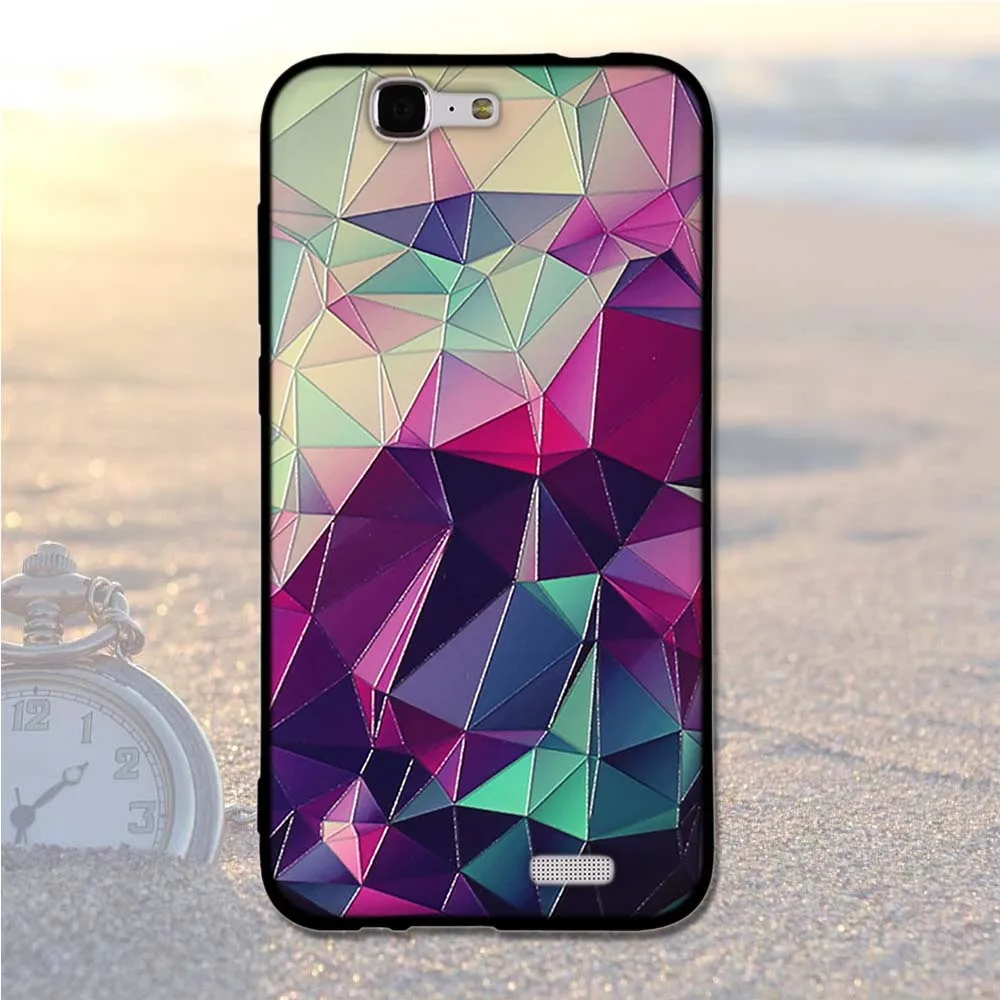 2 Чехол для huawei Ascend G7 L01 L03 C199, мягкий силиконовый чехол для huawei G7, 5,5 дюймов, задняя крышка для huawei Ascend G7, G7-L01, сумка - Цвет: 2
