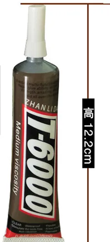 ZHANLIDA 10 шт. 25 мл T6000 клей высокой температуры пластиковый чехол для телефона с
