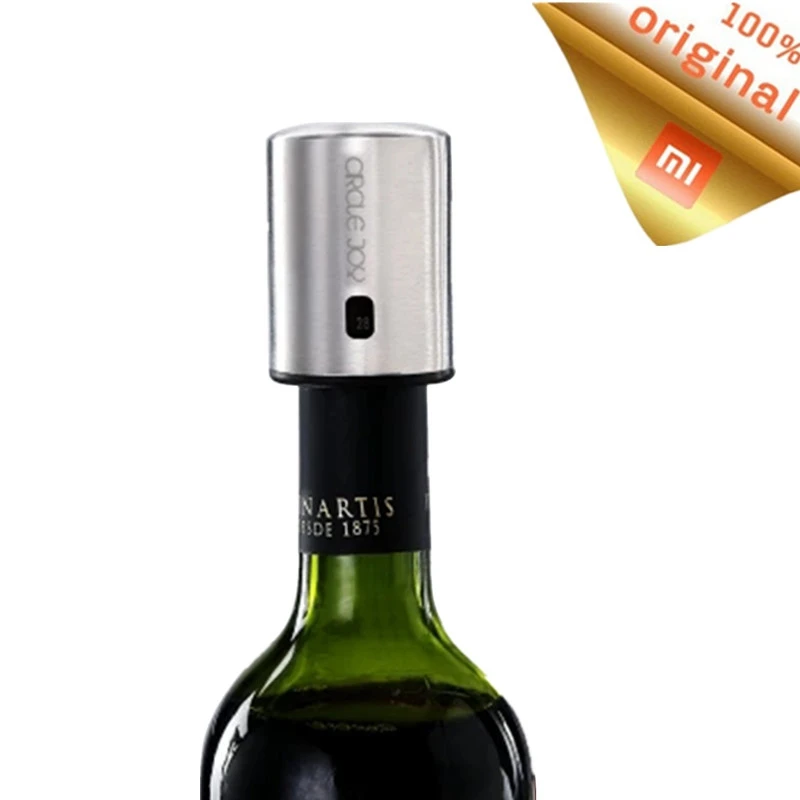 Xiaomi Mijia Smart Wine стоппер из нержавеющей стали Вакуумная память Электрический винные