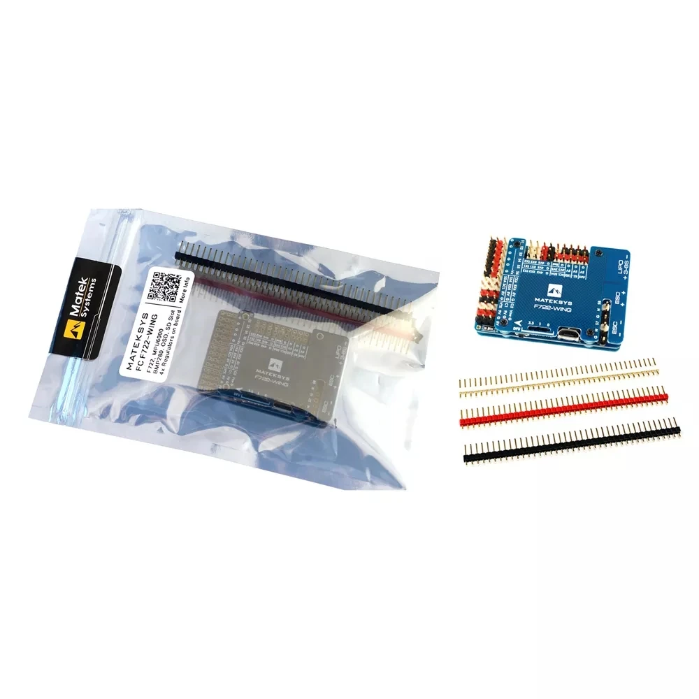 

Matek Systems F722-WING STM32F722RET6 Flight Controller Built-in OSD for RC Airplane Fixed Wing