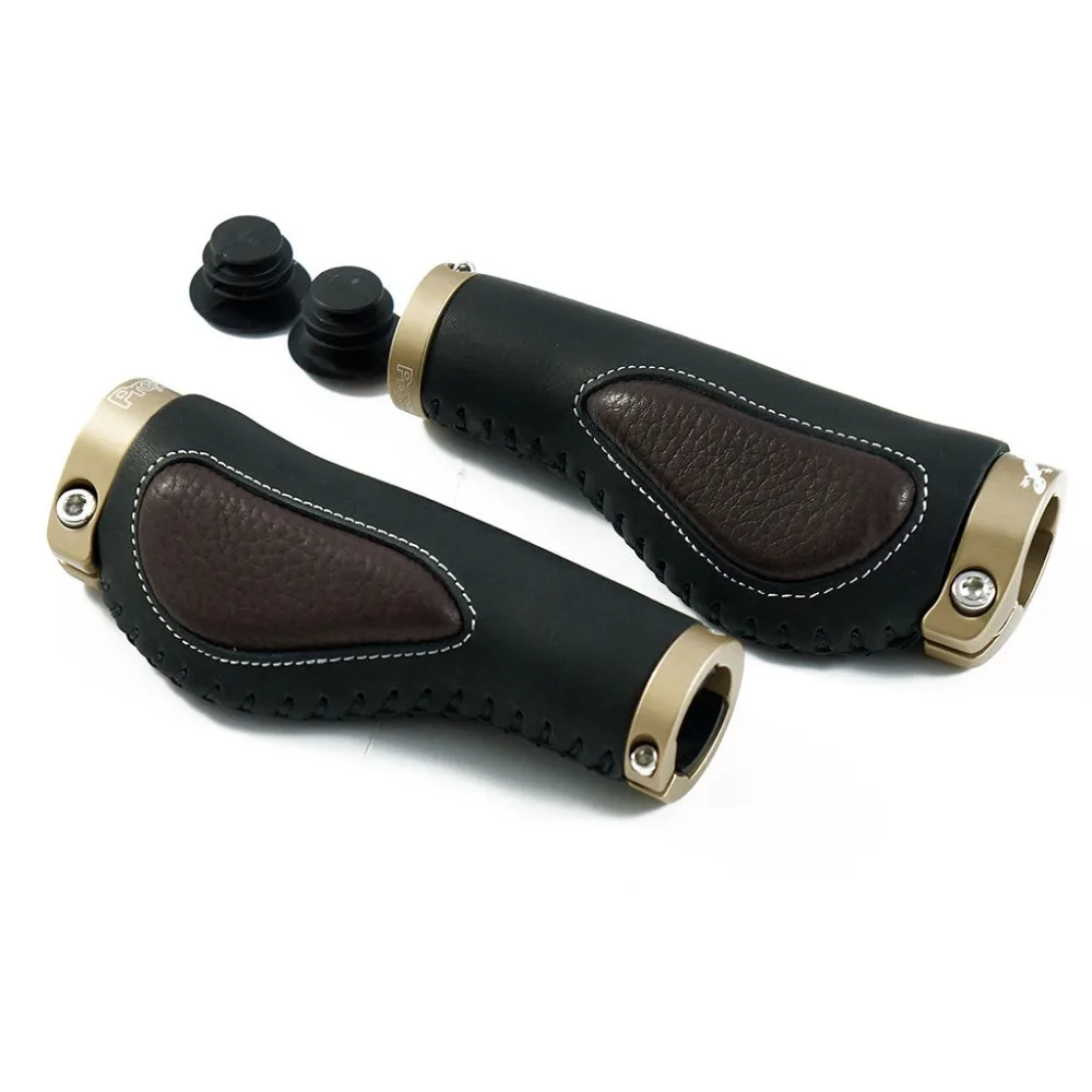 Велосипедные ручки PROPALM 1900LEO кожаные для велосипедов | Спорт и развлечения