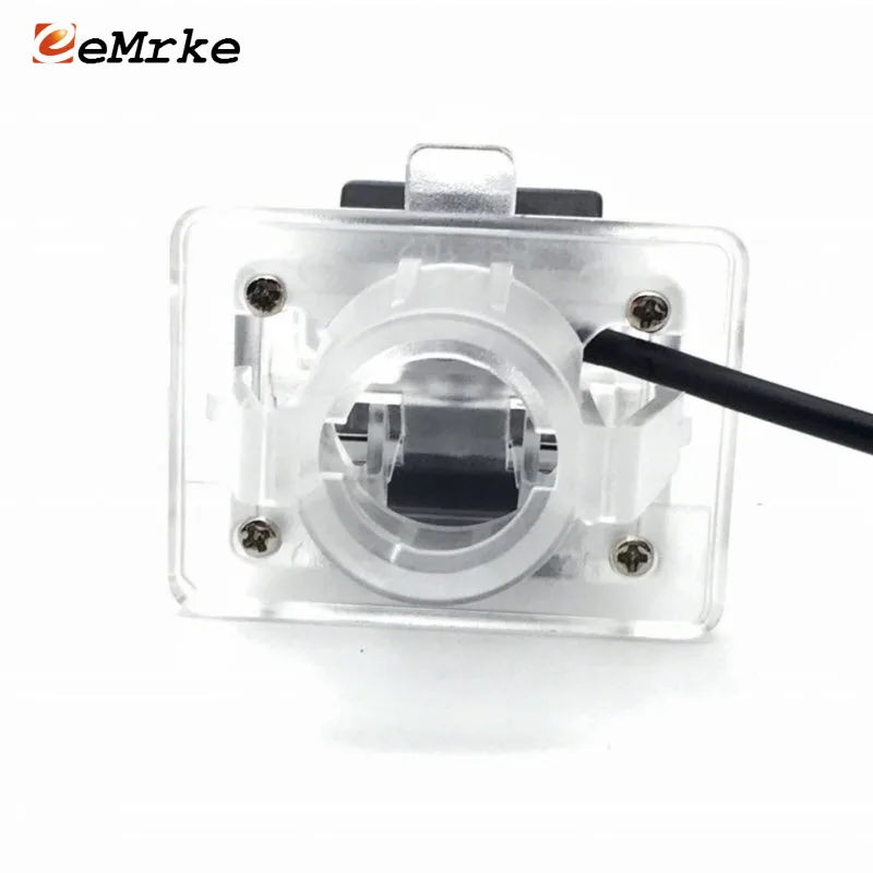 EEMRKE для Mercedes-Benz C W204 2007-2011 CCD Автомобильная камера заднего вида HD с адаптером Fakra RCA