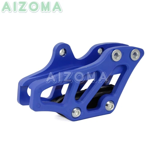 Chain Guide Guard Грязь велосипед мотоцикл задний маятник цепи слайд ж/Guard Guide Обложка для Yamaha YZ250F YZ450F 2009- YZ250FX YZ450FX - Цвет: Chain Guide Guard