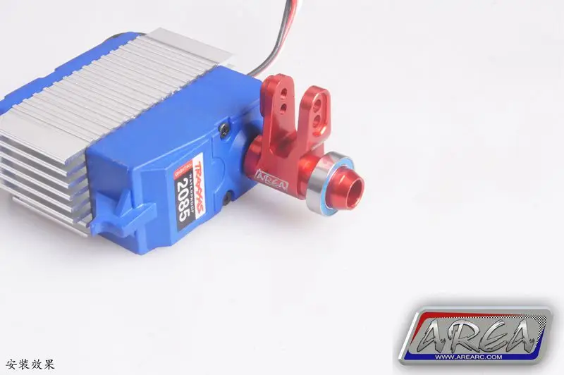 Площадь RC часть Sheering сервопривод красный/синий/Серебряный рычаг для Traxxas X-MAXX 1/5