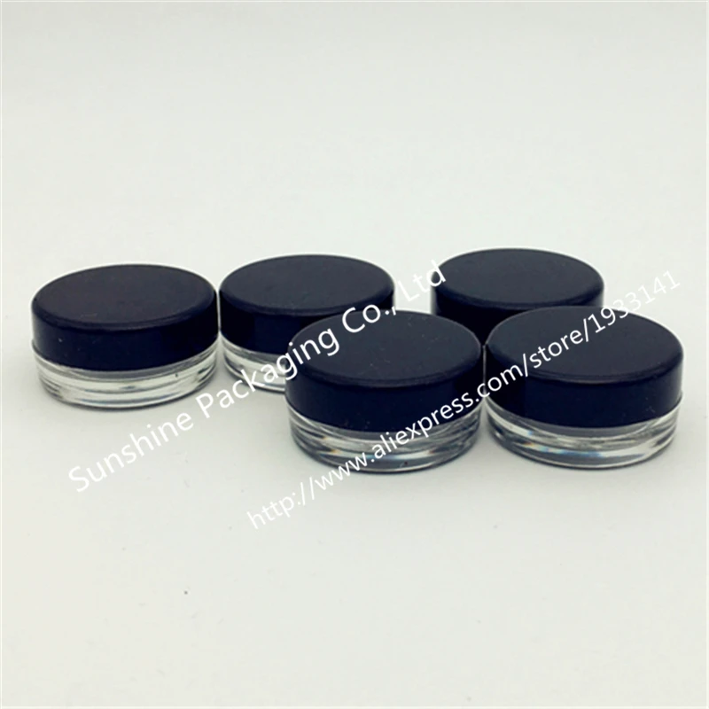 Hot sale Promotion 100pcs 3G Plastic Cream Jars 3 g cream jars 3ml sample cosmetic bottlesntainer | Красота и здоровье