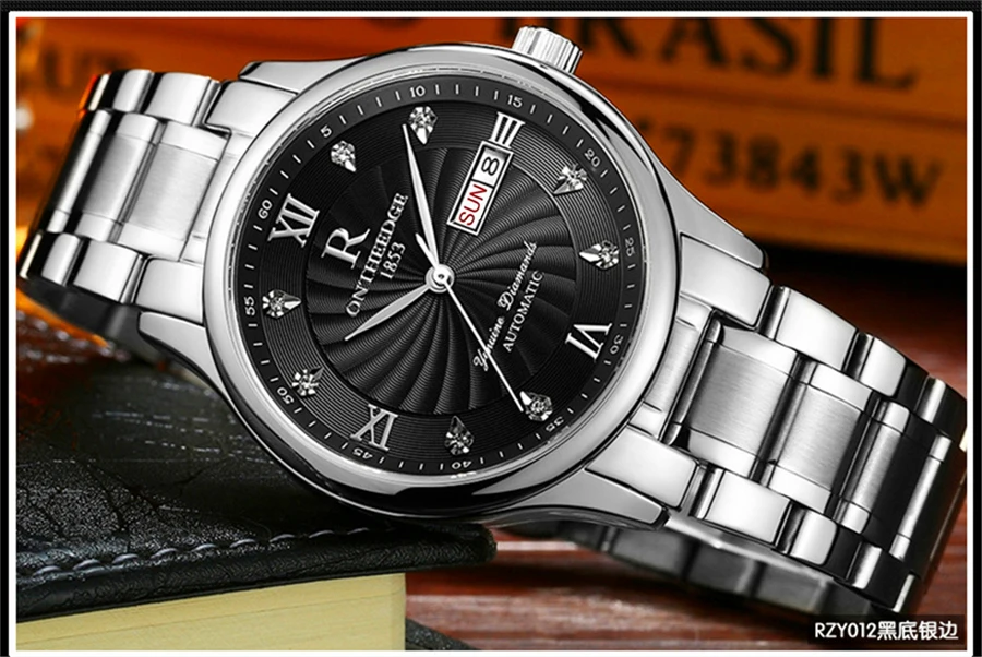 Часы наручные мужские кварцевые классические модные деловые водонепроницаемые