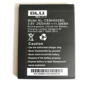 New 2920mAh C836404292L Replacement Battery For BLU Life 8 XL L290L
L290U Bateria Batterij Cell Mobile Phone Batteries 4.18 USD