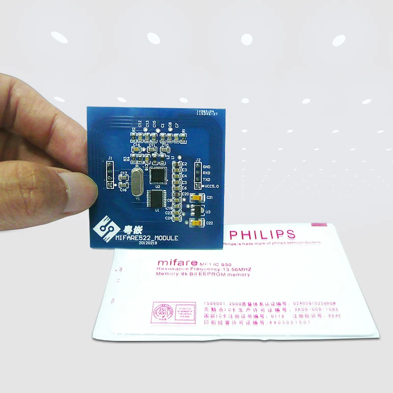 Радиочастотный модуль RFID RC522 считыватель карт IC считывание последовательный