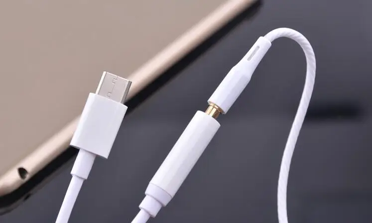 Кабель переходник для наушников Letv LeEco Le2/Le 2 pro/Le Max 200 шт. с разъемом USB Type C папа на