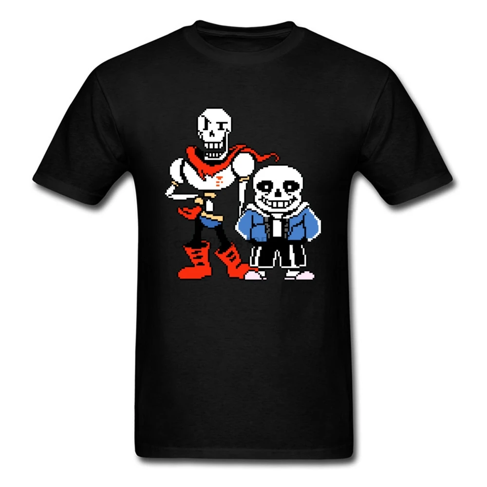 Футболки с Папирусом Undertale Sans n Забавные футболки принтом для ролевых игр видео