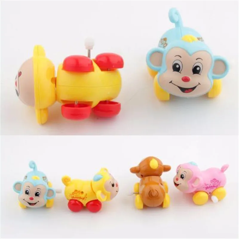 Детская заводная игрушка 2018 обезьяна тигр слон лев|Заводные игрушки| |