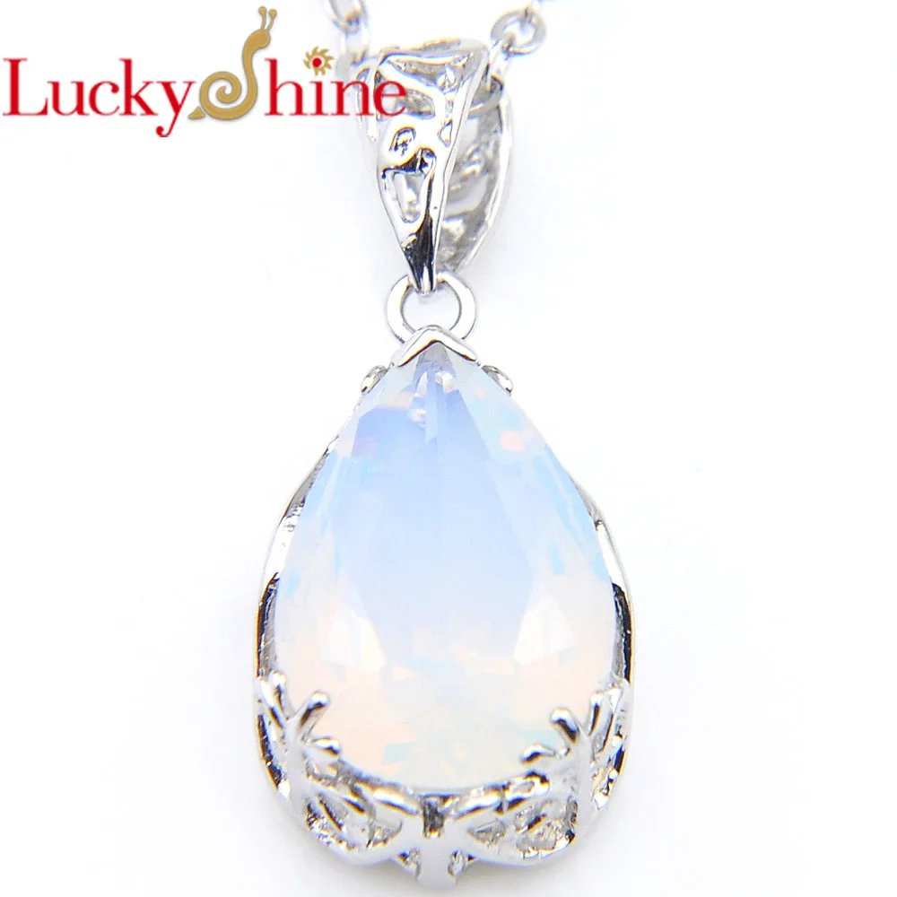 Luckyshine Новые Подвески в виде капли воды с лунным камнем|Подвески| |