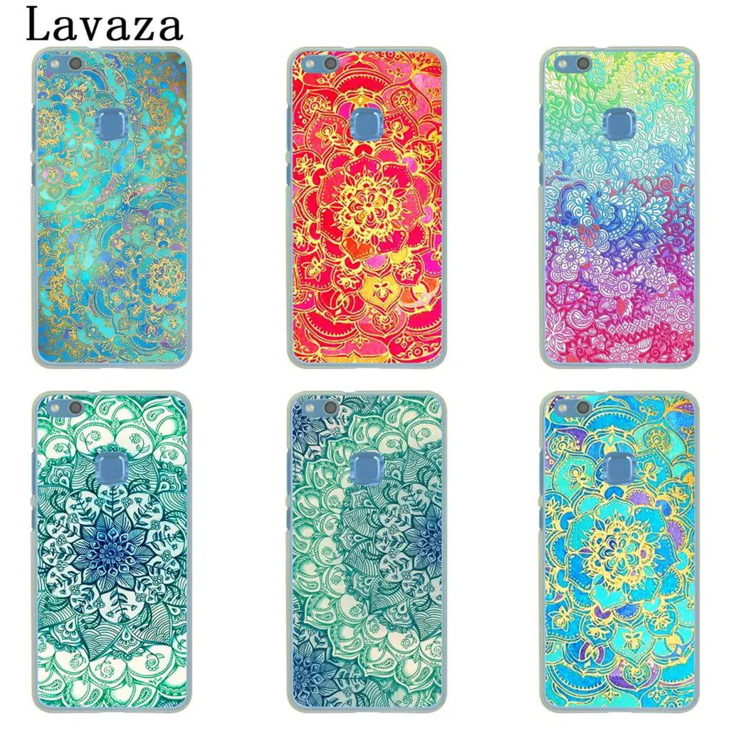 Lavaza сапфировое Нефритовое витражное стекло мандалы чехол для huawei Y9 Y7 Y6 Prime 2019 Honor 20