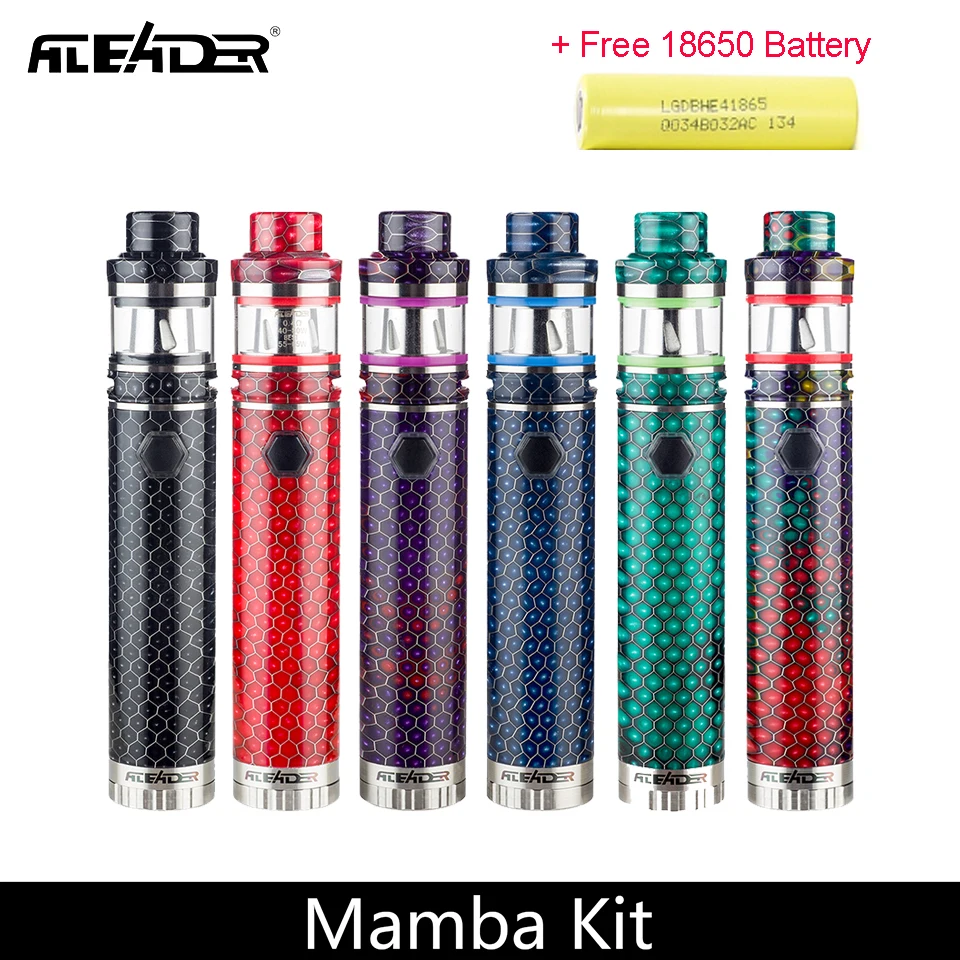 Электронные сигареты Aleader Mamba vape pod стартовый набор 2 мл емкость с 18650 батареей VS