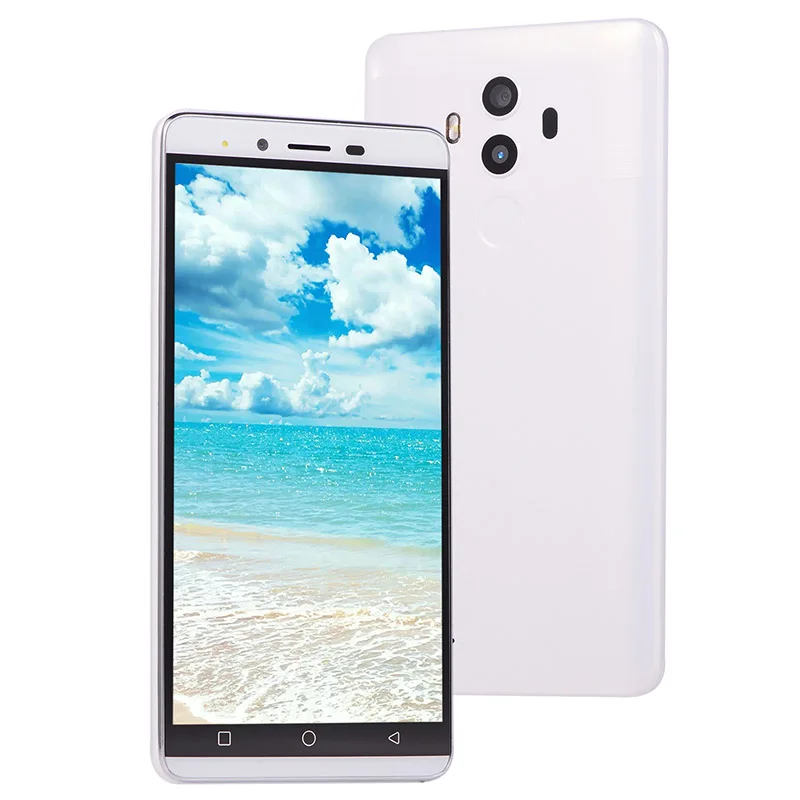 White Дешевый смартфон, 5,0 дюймов, большой экран, двухъядерный, 3G, WCDMA, Android 4,4, 512 МБ+ 4 Гб, 1500 МП, мА/ч, две sim-карты, мобильный телефон Cectdigi M10 - Цвет: White