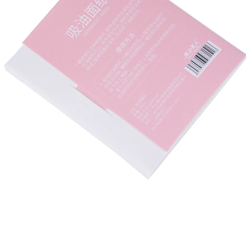 50Pcs/Pack Deep Cleansing Oil Control Tool Facial Oil Blotting Papers Oil Absorbing Sheets Face Cleanser Acne Treatment