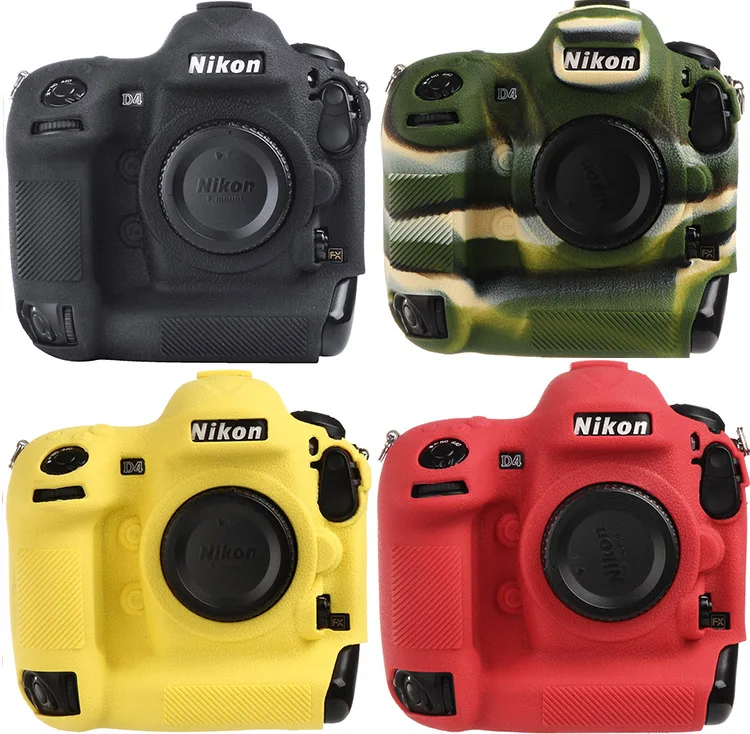 Легкий чехол для камеры защитный NIKON D4 D4S черный Камуфляжный желтый красный