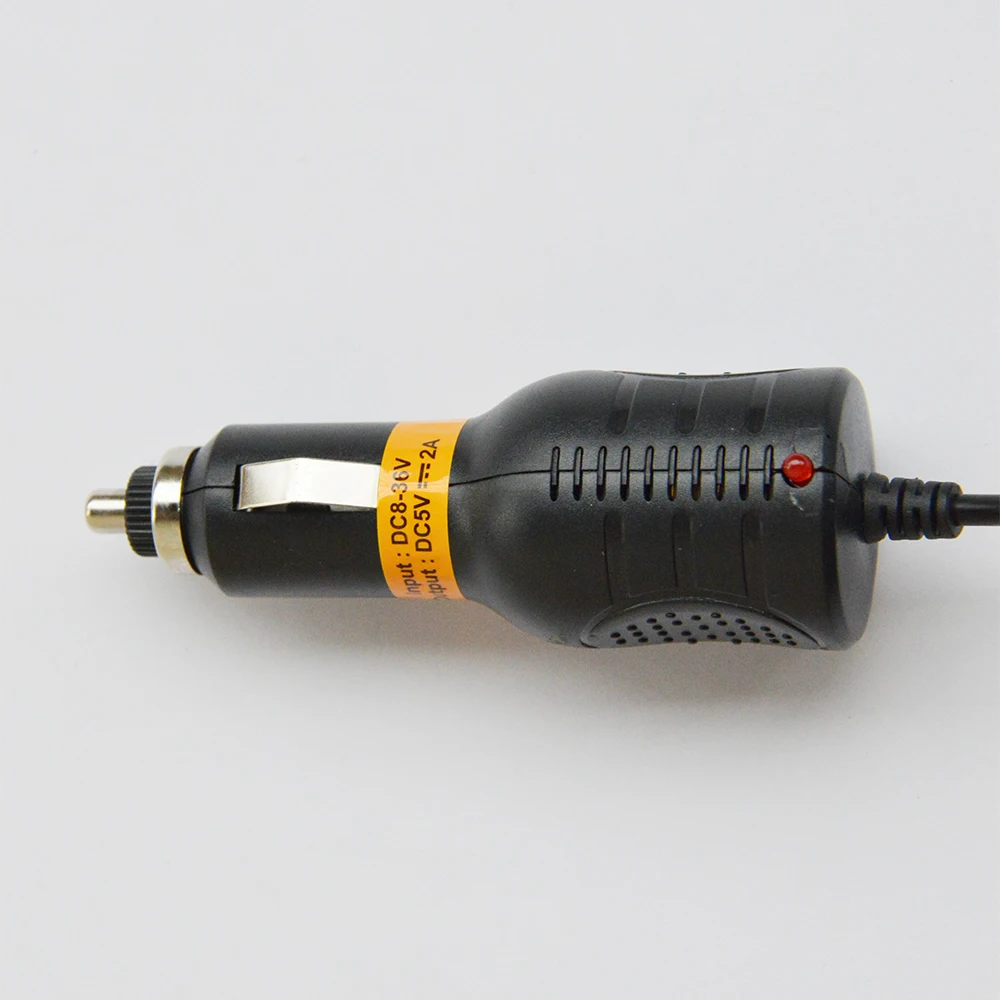 Прочный кабель USB Вход 8V 36V выход реальных 5V 2A мини USB автомобильный адаптер Зарядное устройство 3,5 м для автомобиля HD DVR/камера заднего вида DVR зарядки
