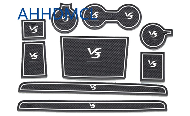 Автомобильный противогрязный Коврик для двери слот ворот коврик чашки