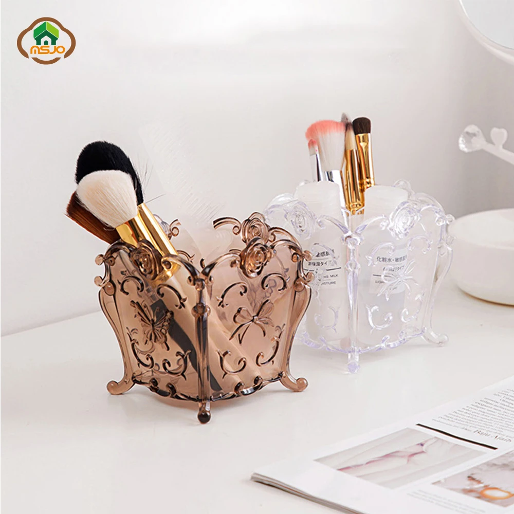 MSJO косметический Органайзер коробка для хранения кисти макияжа Губная Помада