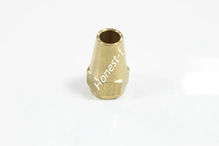 

Brass 3/8" OD 45 Degree Flare Long Nut ,Brass Flare Tube Fitting