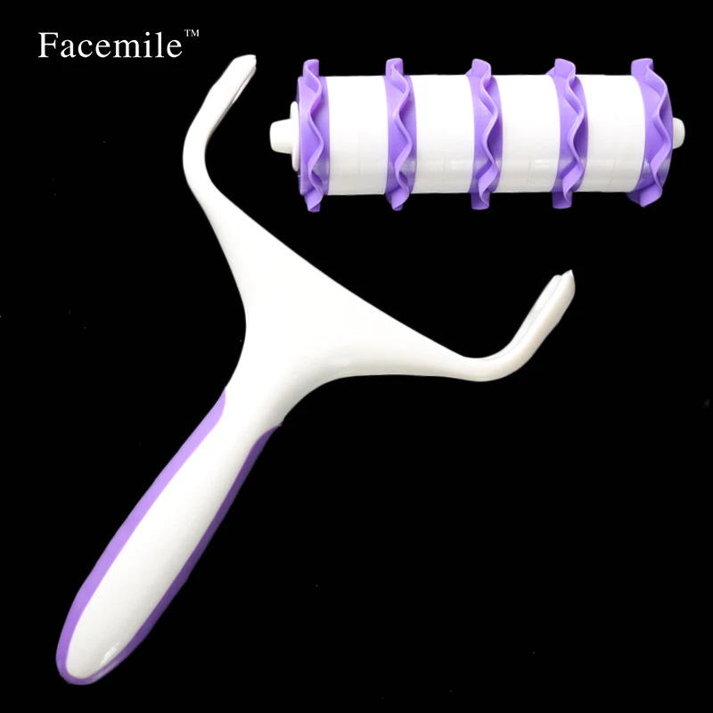 Facemile помадка Газа ленты Резак Embosser ролика сахарные украшения торта Формы для