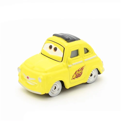 1:55 disney Pixar тачки 3 2 металлическая литая под давлением машина игрушка Молния Маккуин Джексон шторм комбайн бульдозер детская игрушка автомобиль подарок - Цвет: 23