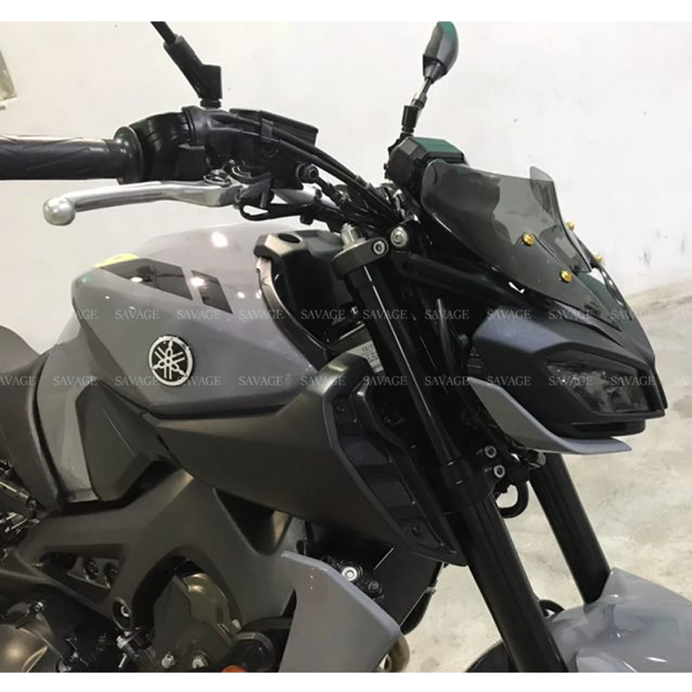Ветровой экран s Pare-brise для YAMAHA MT-09 FJ-09 MT09 SP FJ09 ветровые дефлекторы ветрового стекла
