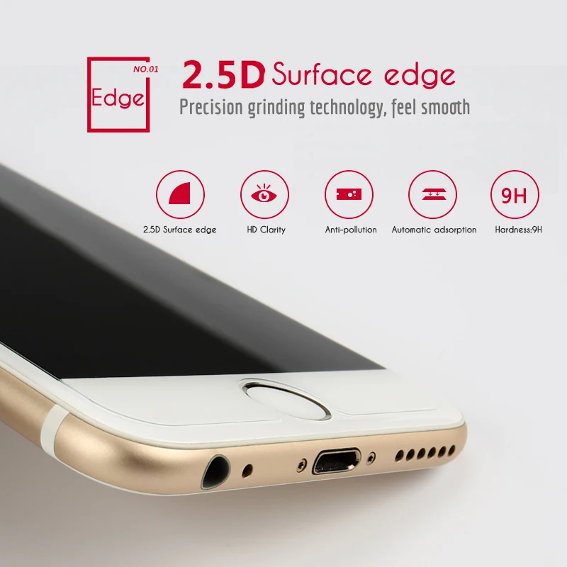 Защитное стекло WZH для iPhone 6, 7, 8, стекло для iPhone 7, 8, 6, 6s Plus, X, XR, XS, MAX, XS, 5S, 5c, SE, защитная пленка из закаленного стекла